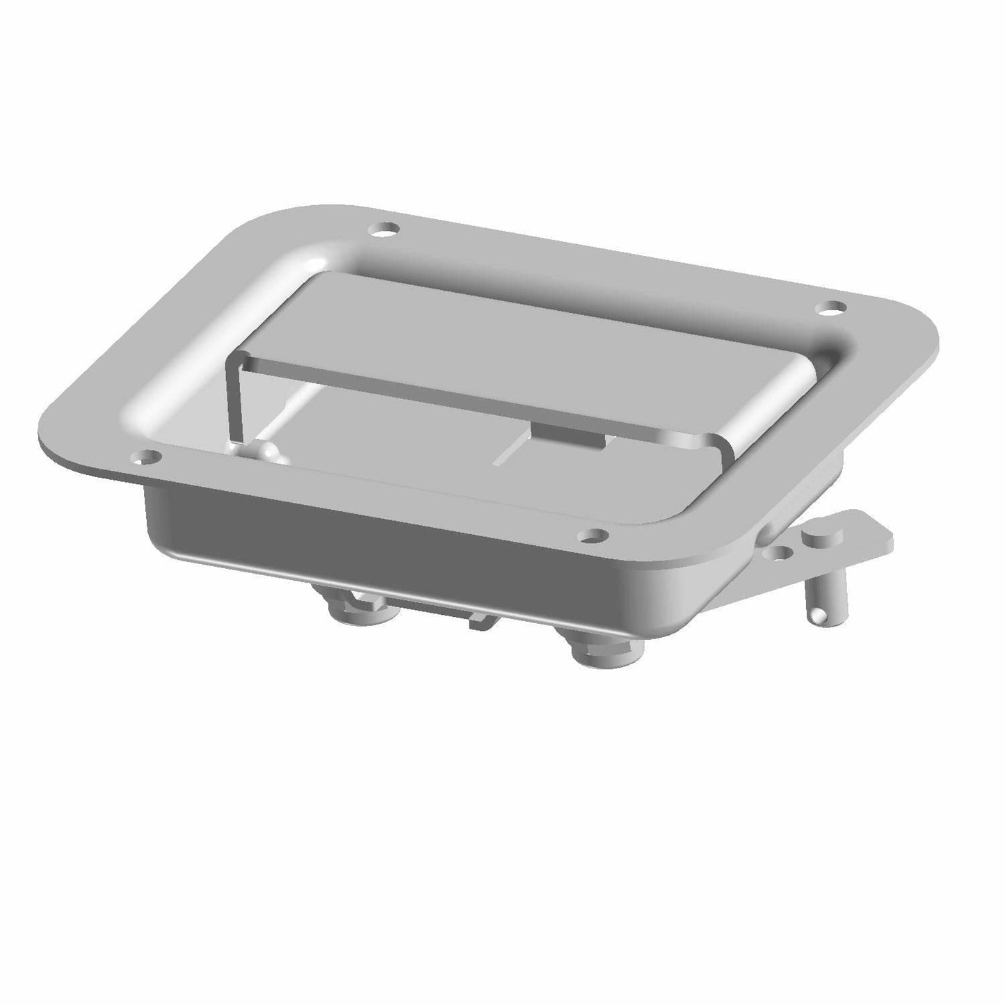 Polaris ATV Tailgate Paddle Latch, Genuine OEM Part 7081420, Qty 1