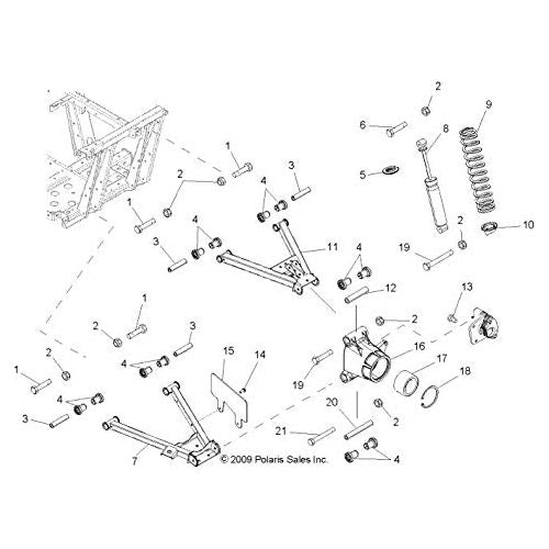 
                      
                        Polaris Ranger Rear Spring, Black, Genuine OEM Part 7043438-067, Qty 1
                      
                    