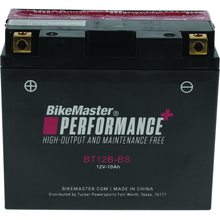 BikeMaster Battery - BT12B-BS