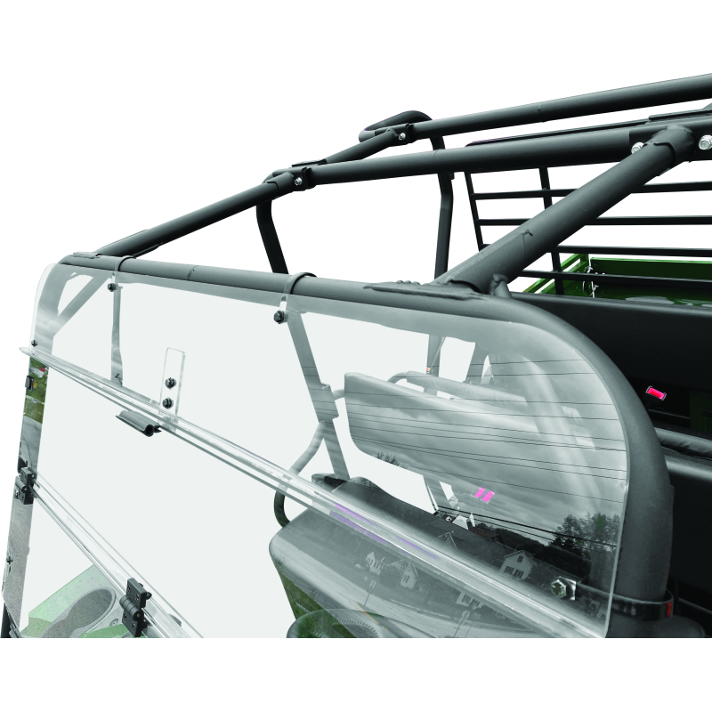 QuadBoss 09-22 Kawasaki KAF620M Mule 4010 4x4 Windbreak Folding Windshield