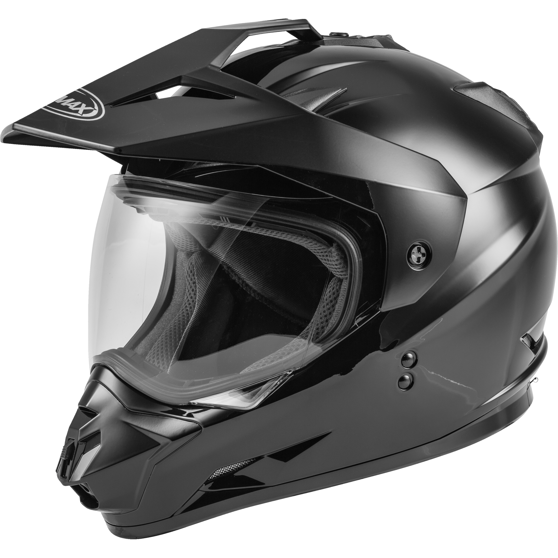 Gm 11 Dual Sport Helmet Black  Md