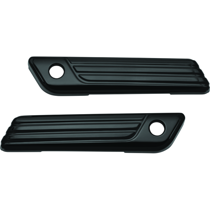 Kuryakyn Tri-Line Saddlebag Hinge Covers Gloss Black