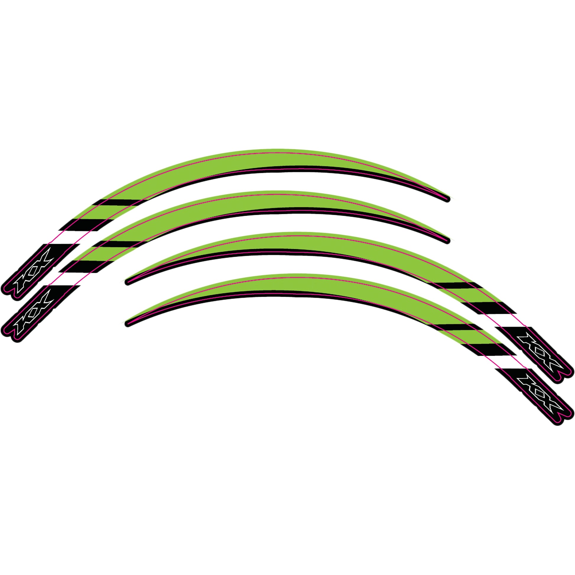 Team Kawasaki Rim Decal Kit