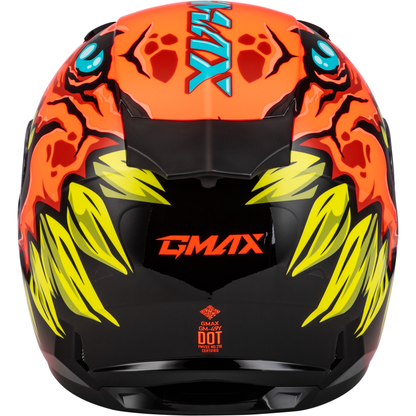 Youth Gm 49y Drax Snow Helmet Orange Ys
