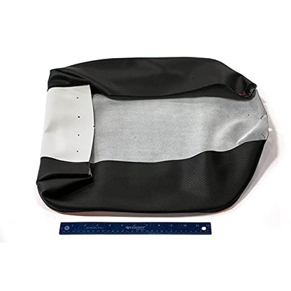 Polaris Ranger Bottom Covering, 40, Black/White/Orange, Genuine OEM Part 2685572, Qty 1