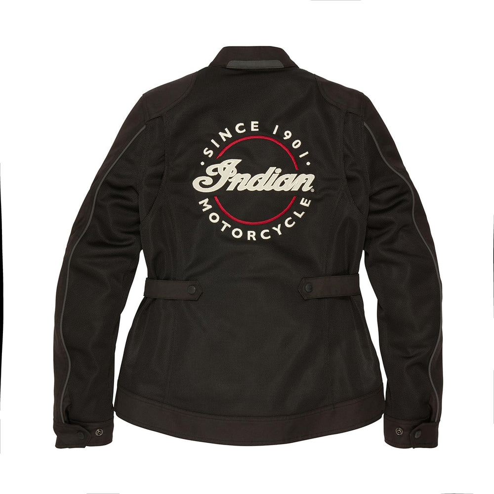 
                      
                        Indian Motorcycle Women's Milestone Mesh Jacket, Black - XL - 283339309
                      
                    