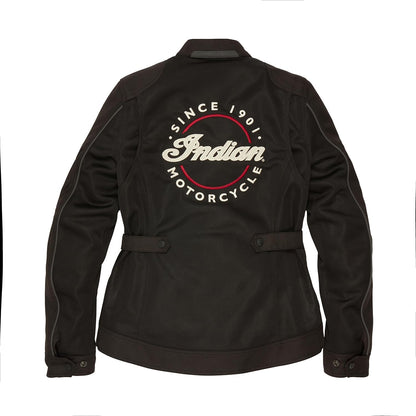 Indian Motorcycle Women's Milestone Mesh Jacket, Black - XL - 283339309