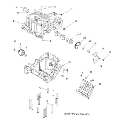 Polaris RZR Camshaft Kit, 800 EFI H.O., Genuine OEM Part 2203740, Qty 1