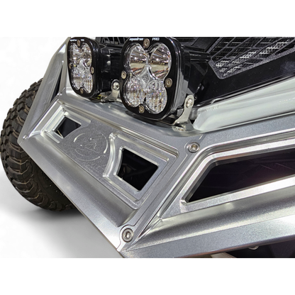 Elektric Offroad 2017+ Can Am X3 Maverick Billet Front Winch Bumper Anodized Clear