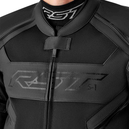 S1 D3o Mesh Leather Jacket Black 4x