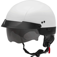 Hh 75 Half Helmet White Xs