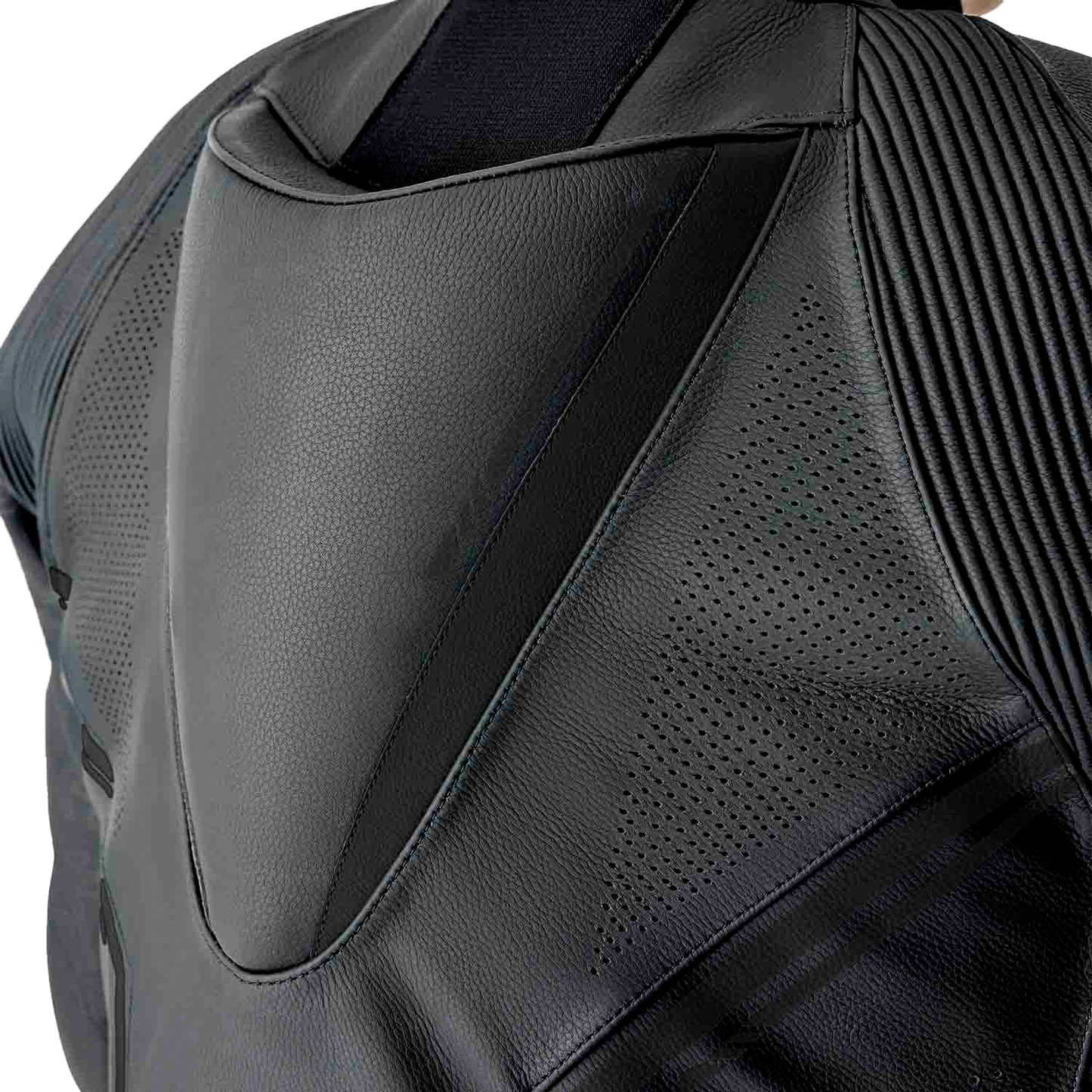 S1 D3o Suit Black Leather 4x