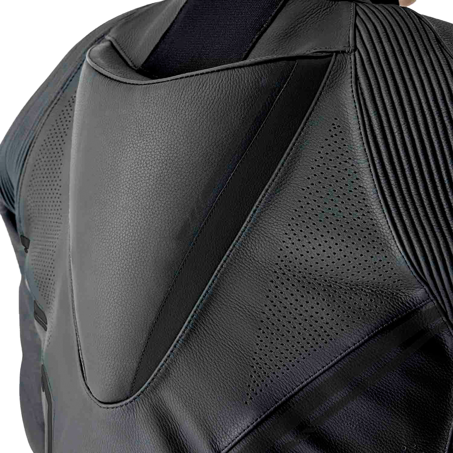 S1 D3o Suit Black Leather 4x