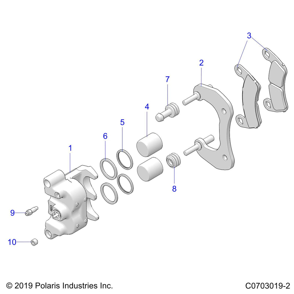 
                      
                        Polaris RZR Brake Assembly, Cal-rl-1.188dbwt, [incl. all], Genuine OEM Part 1913256, Qty 1
                      
                    