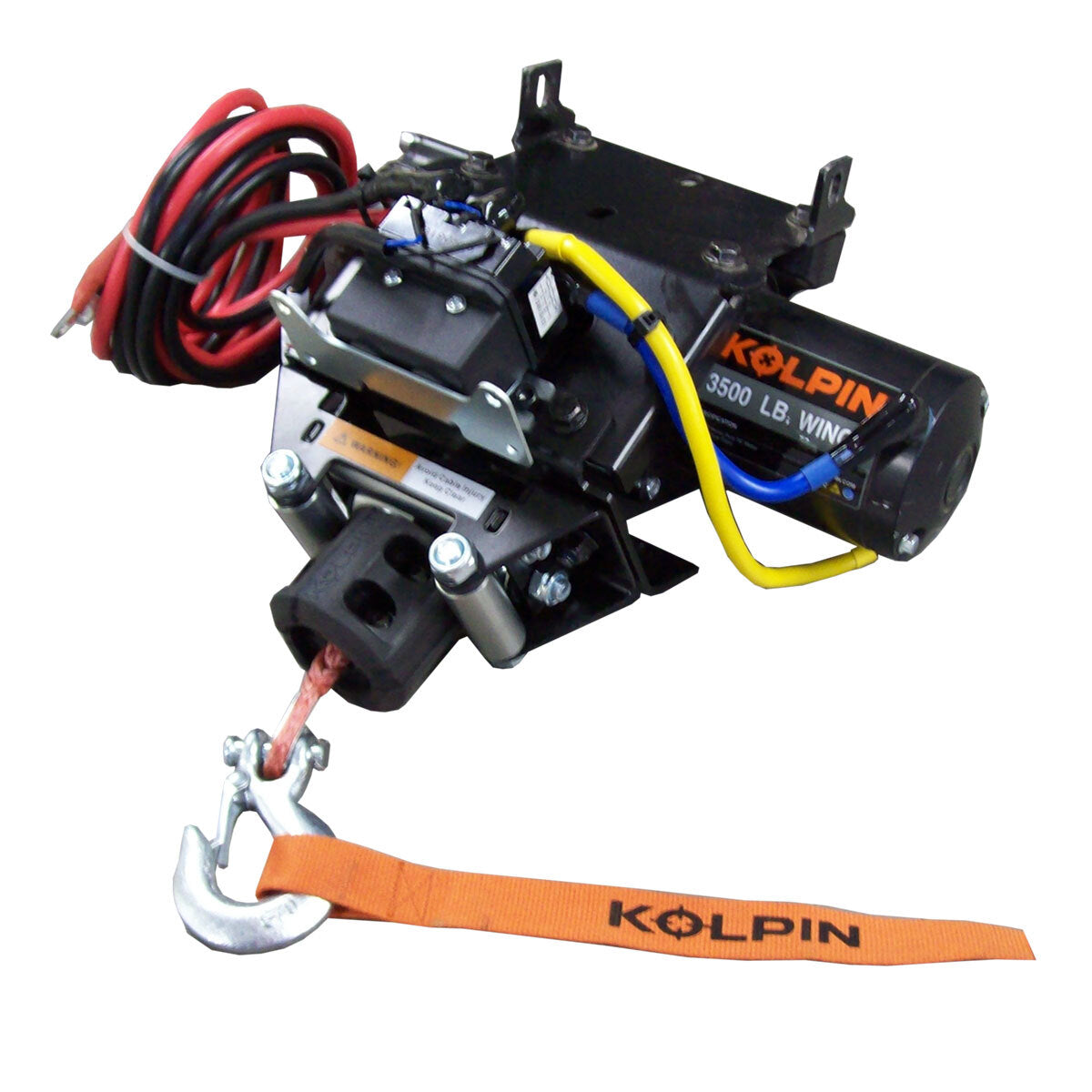Quick Mount Winch 3500 Synthetic Hon
