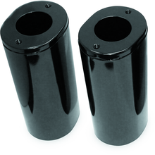Bikers Choice 49-85 FL 80-88 FLT Black Fork Tube Covers Pr