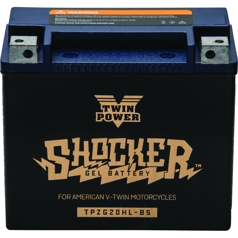 Twin Power YTX-20HL Shocker Gel Battery Replaces H-D 65989-97A 310 CCA
