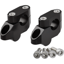 Offset Handlebar Riser Kit 20mm 26mm 22.2mm Black