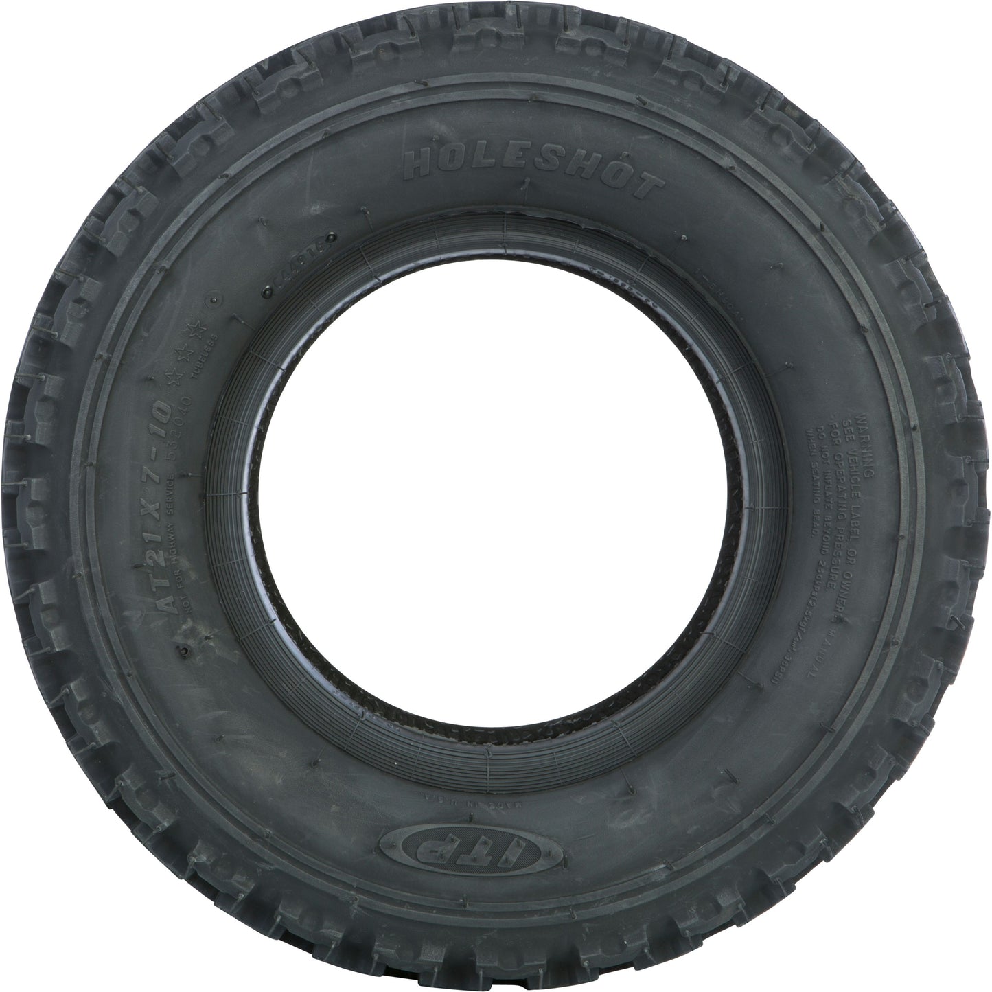 Tire Holeshot/ Snowhog F/R 18x6.5 8 4pr Belted Bias
