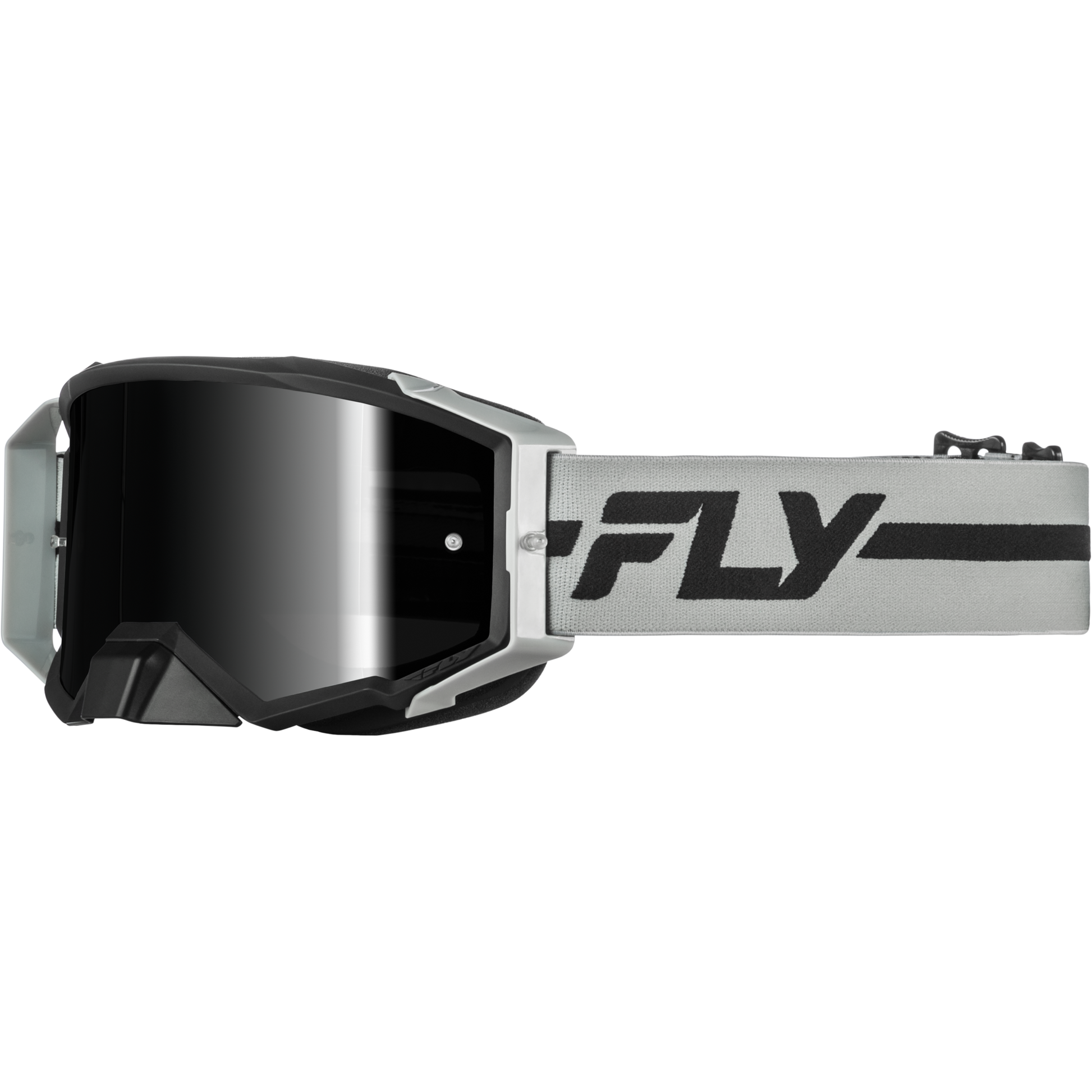 Zone Pro Goggle Grey/Black W/ Black Mirror/Smoke Lens