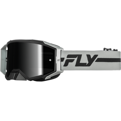 Zone Pro Goggle Grey/Black W/ Black Mirror/Smoke Lens