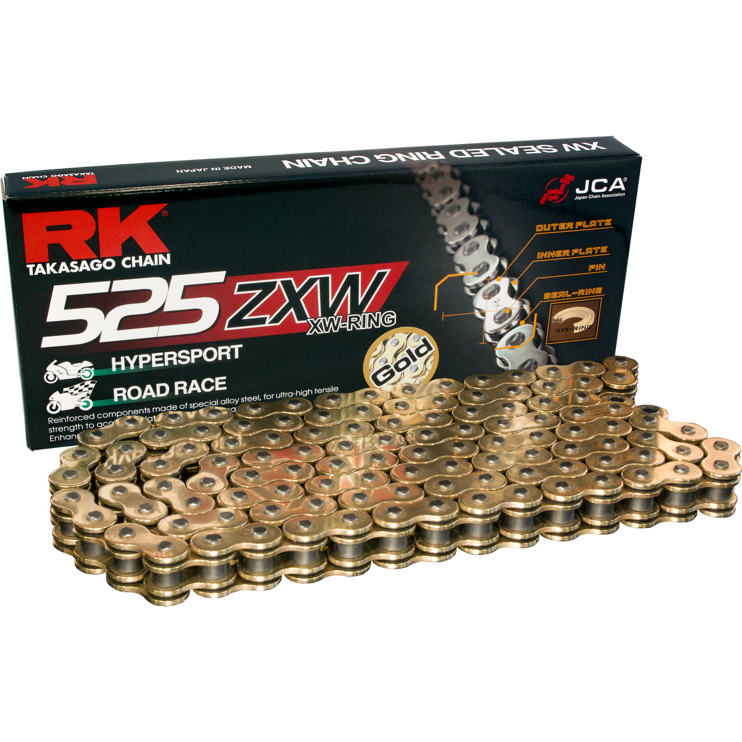 Gb520mxz5 Drive Chain Gold 520 X 120