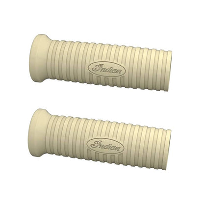 Indian Motorcycle Handlebar Grips in Ivory, Pair - 2881767-646