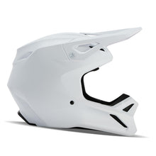 Fox Racing V1 MOTOCROSS HELMET, MATTE WHITE, Small