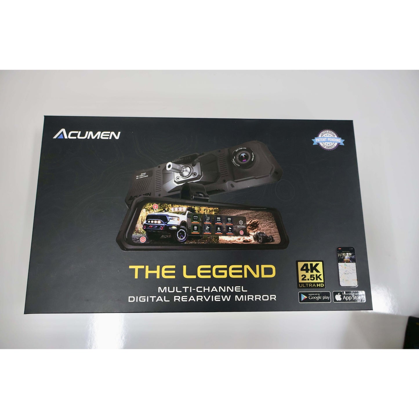 Acument Front/ Rearview mirror switch control system