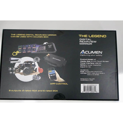 Acument Front/ Rearview mirror switch control system