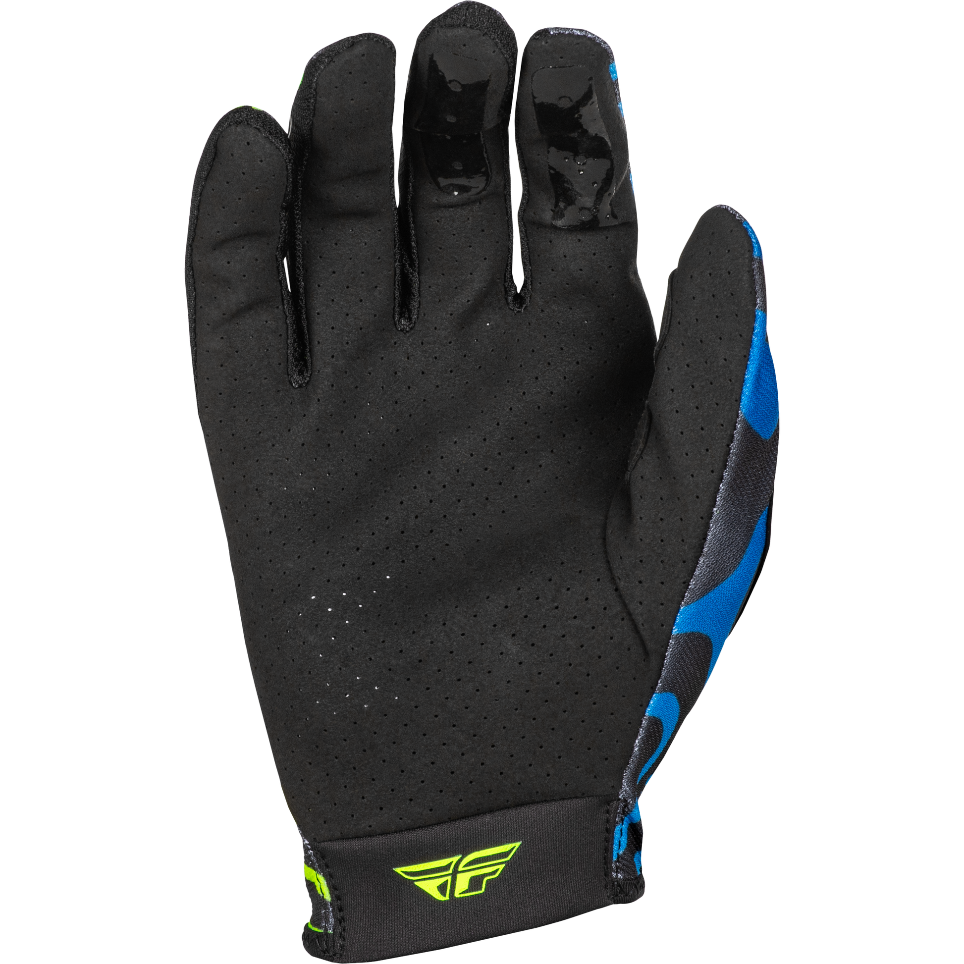 Lite Zen Gloves Black/Blue/Hi Vis Lg
