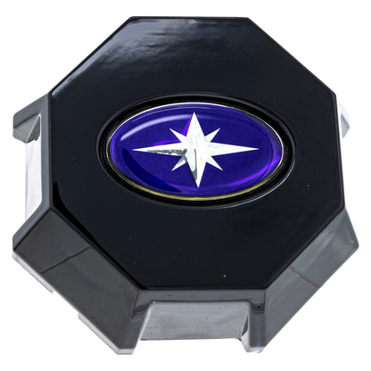 Polaris ATV Rim Cap, Medium Gloss Black, Genuine OEM Part 1521954-067, Qty 1