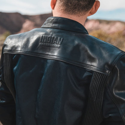 Indian Motorcycle Men's Tobin Mesh Jacket, Black - S