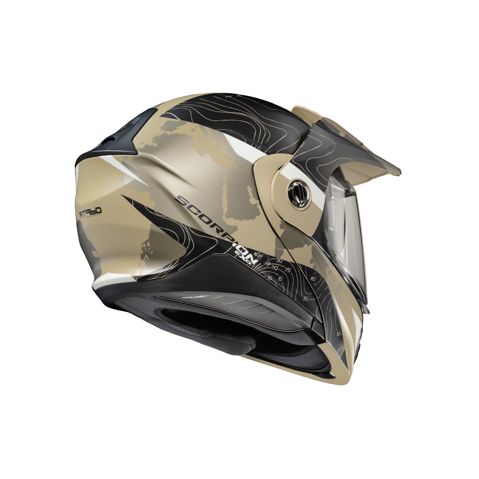 Exo At960 Modular Helmet Topographic Sand/Black Md