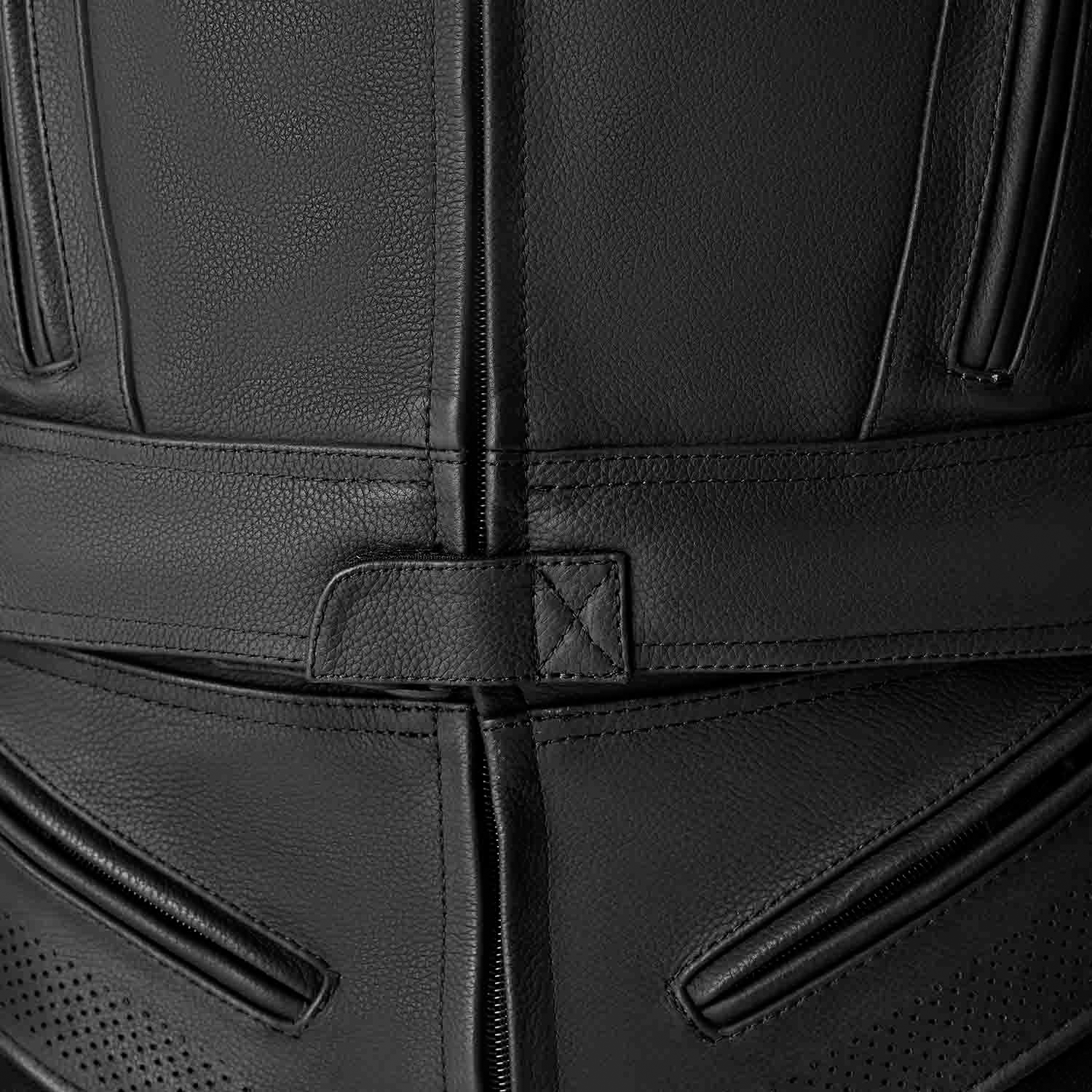 Tractech Evo D3o Jacket Black Leather Xl
