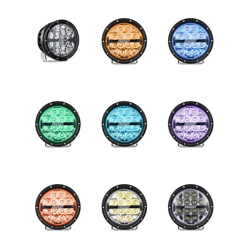 Rigid Industries 360-Series 6in LED Off-Road Spot Beam - RGBW