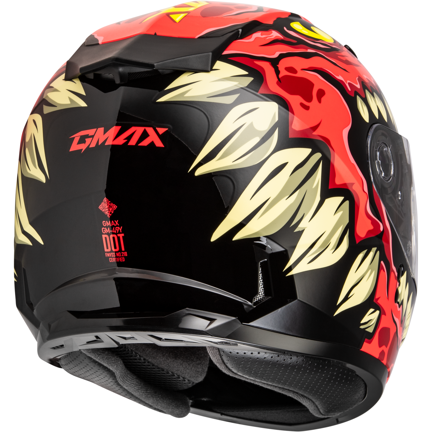 Youth Gm 49y Drax Snow Helmet Red Ys