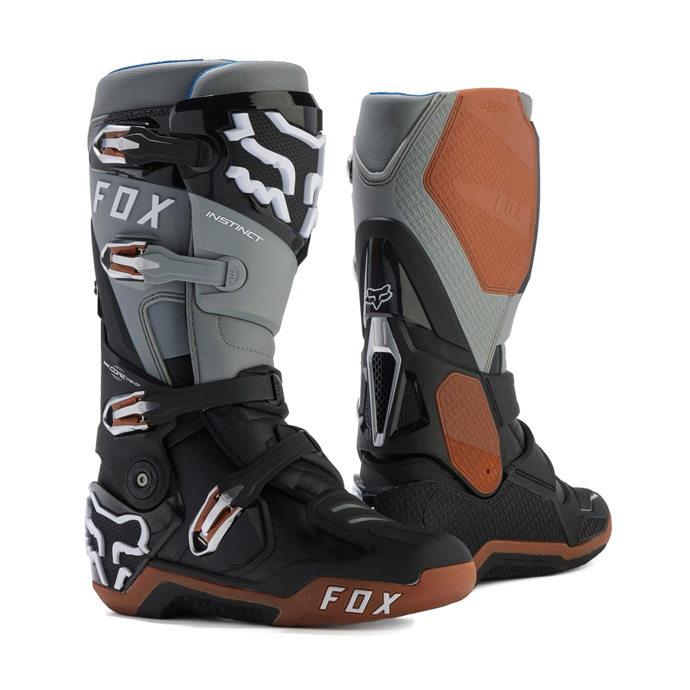 
                      
                        FOX RACING INSTINCT MOTOCROSS BOOTS, BLACK/GREY, 9
                      
                    