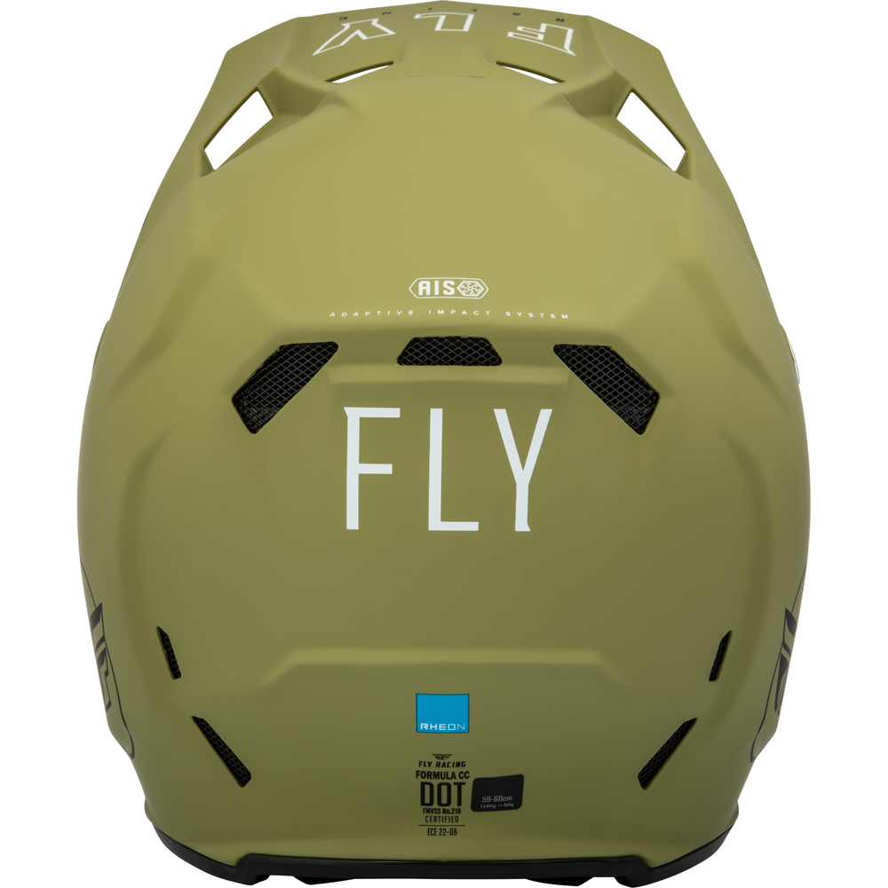 Formula Cc Centrum Helmet Matte Olive Green/Black Xs