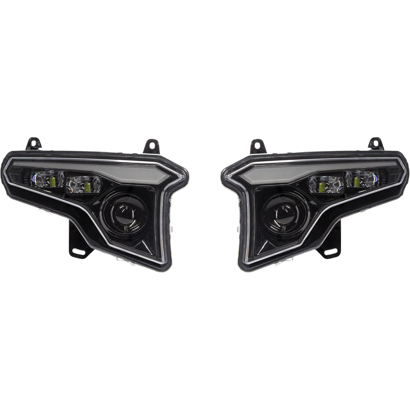 Headlight W/Amber Turn Signals