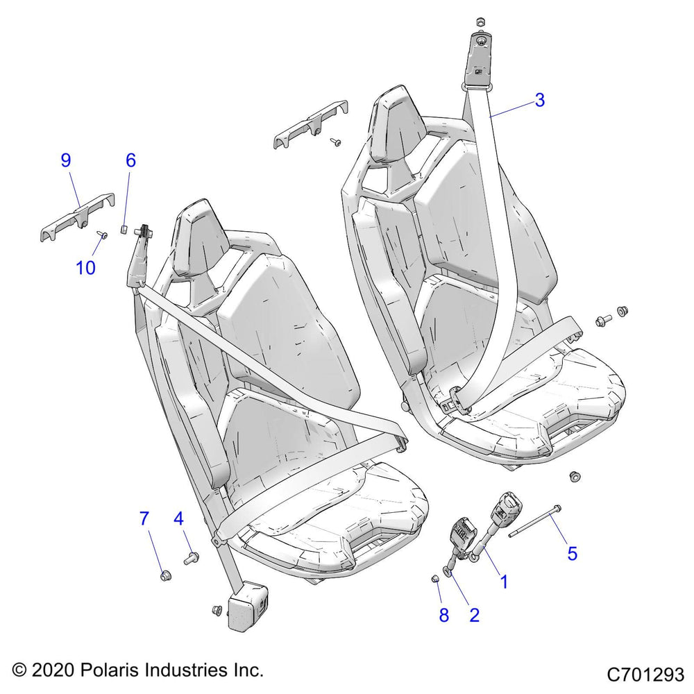 
                      
                        Polaris RZR ASM-SEATBELT,3PT,FRONT, Genuine OEM Part 2637754, Qty 1
                      
                    
