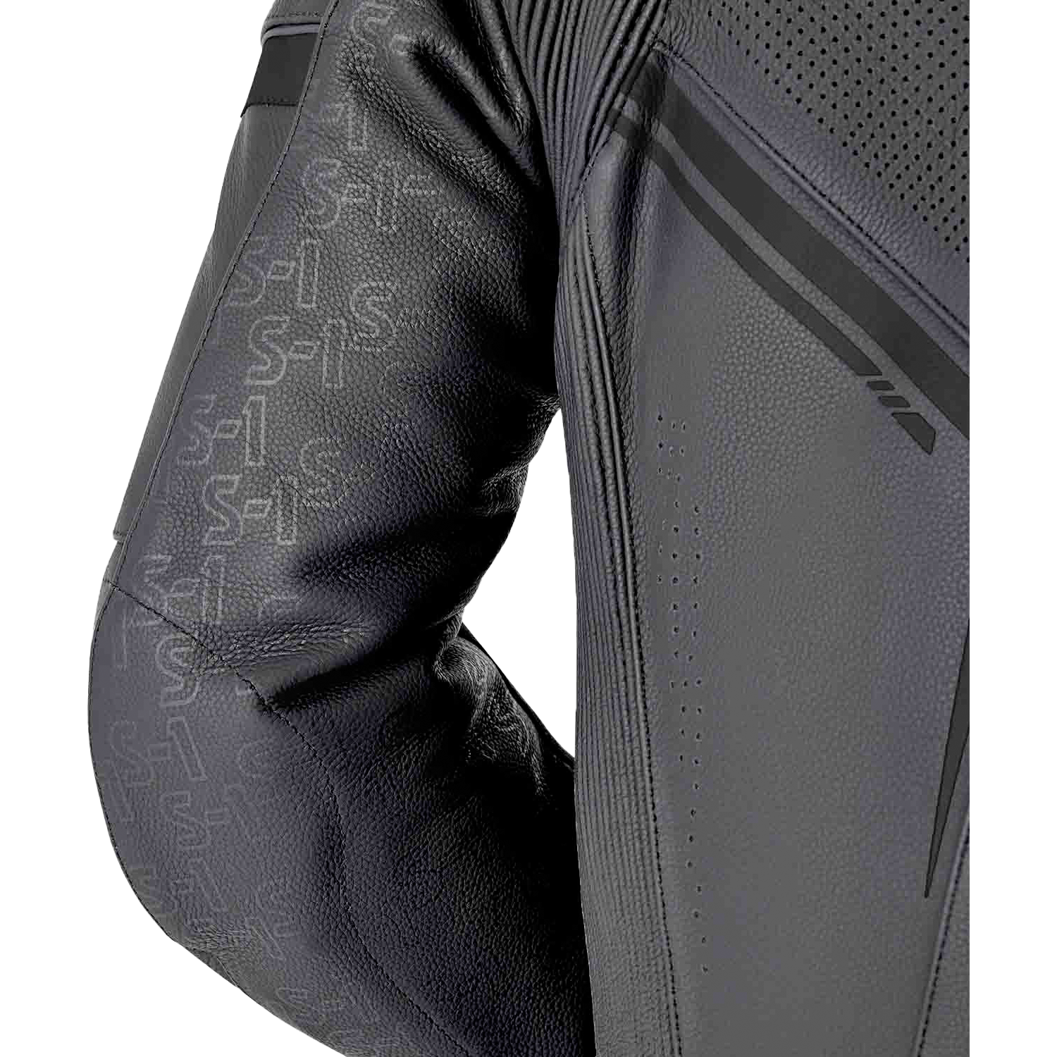 S1 D3o Suit Black Leather 4x