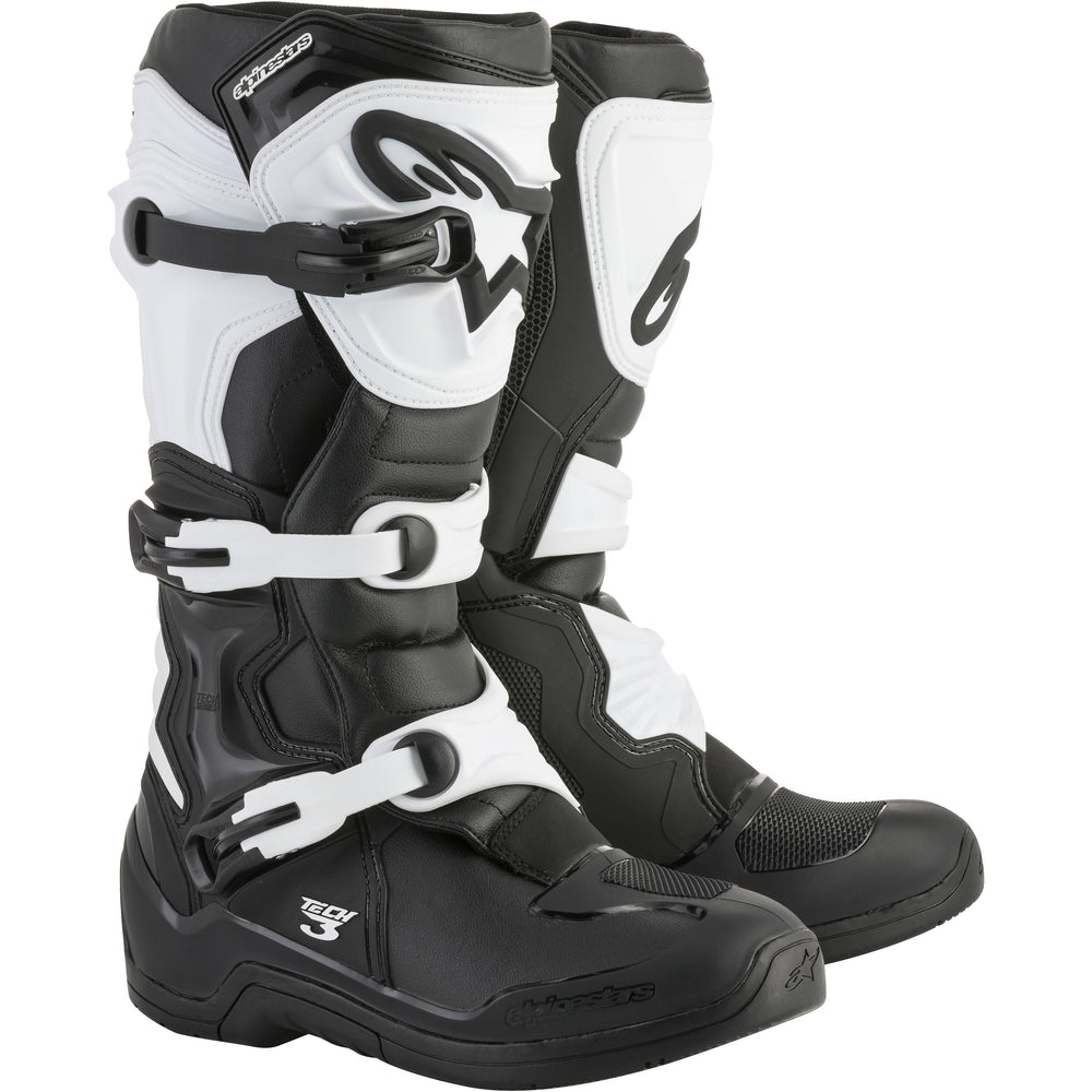 Tech 3 Boots Black/White Sz 16