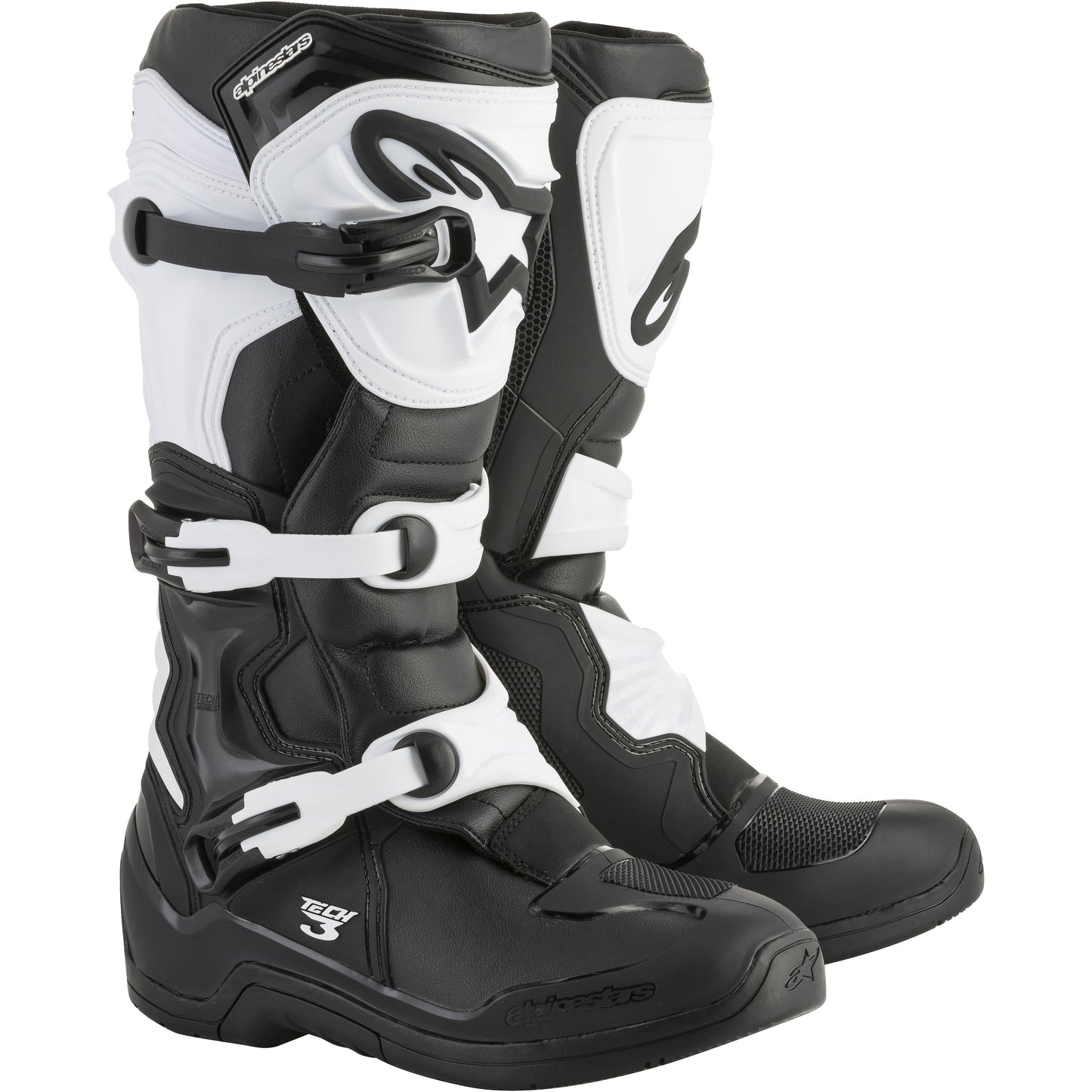 Tech 3 Boots Black/White Sz 05