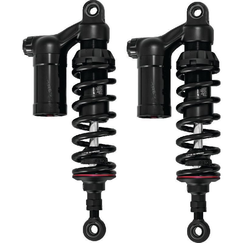 Progressive Harley Bagger 990 Series Shocks 12.0in Heavy Duty - Black