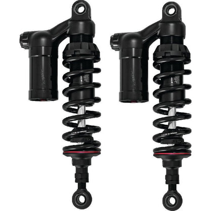 Progressive Harley Bagger 990 Series Shocks 12.0in Heavy Duty - Black