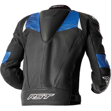 Tractech Evo D3o Jacket Blk/Blue Leather Xl