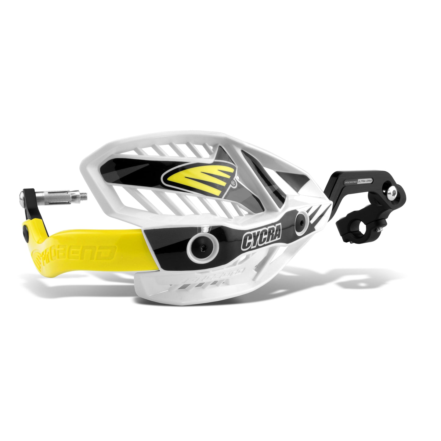Crm Wrap Around Handguards 1 1/8" Clamp   White/Yellow