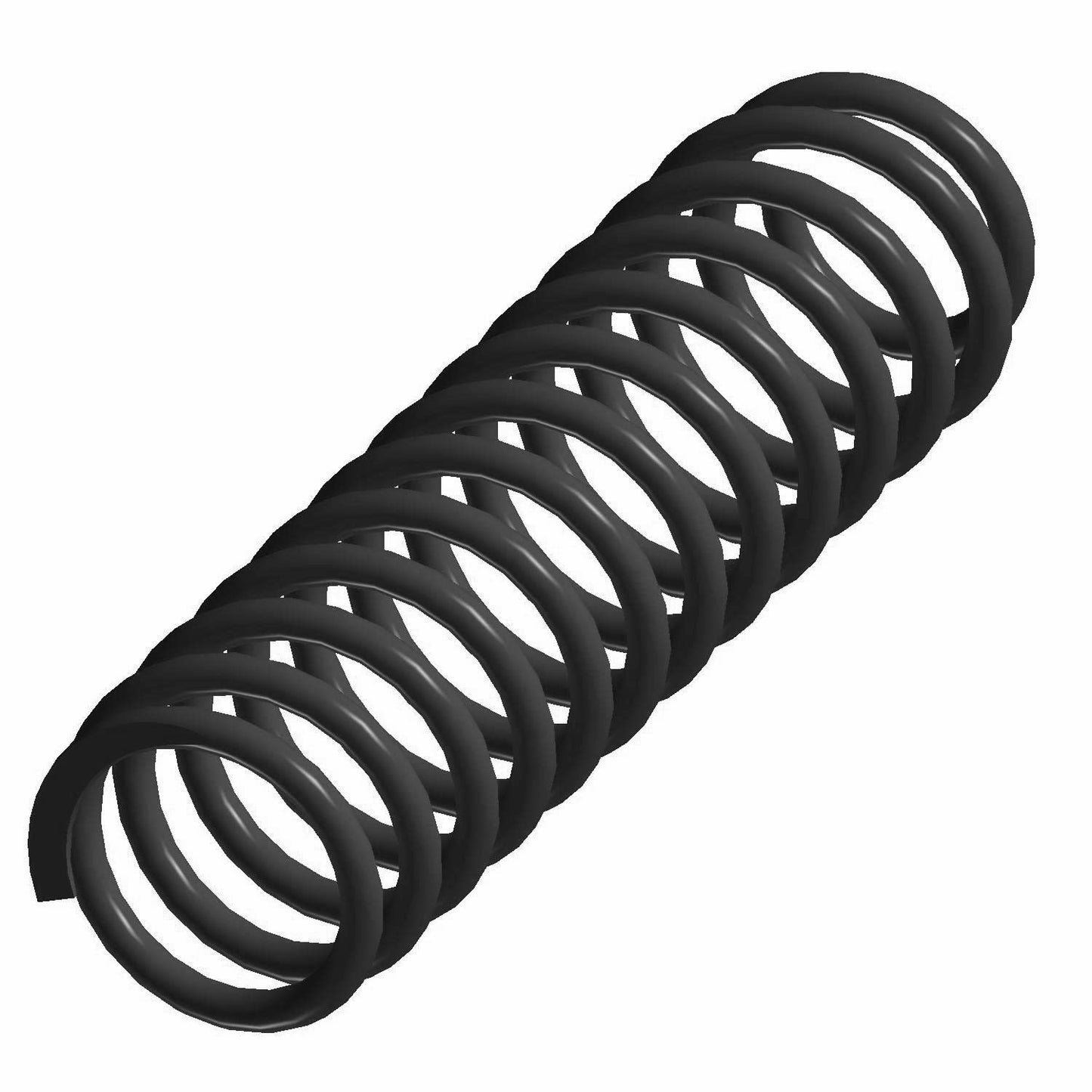 Polaris ATV Compression Spring, Black, Genuine OEM Part 7042301-067, Qty 1