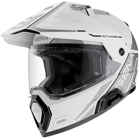Outlander  Smart Ds Helmet White Xl